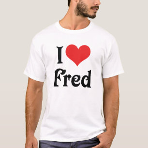 Camiseta Eu amo Fred