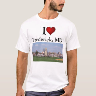 Camiseta Eu amo Frederick, t-shirt da DM