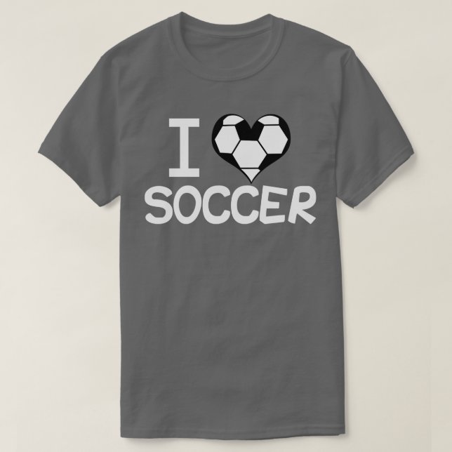 Camiseta Eu Amo Futebol (Frente do Design)