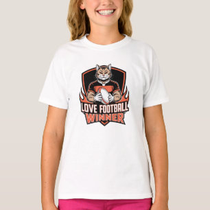 Camiseta Eu amo futebol