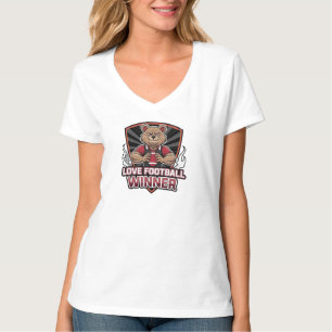 Camiseta Eu amo futebol
