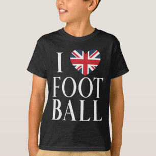 Camiseta Eu Amo Futebol Torcedor de Futebol Bandeira da Grã