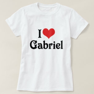 Camiseta Eu Amo Gabriel