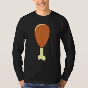 Camiseta Eu Amo Galinhas Especialmente Quando Chiclete Frit