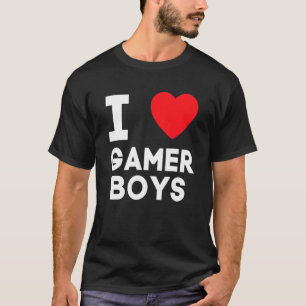Camiseta Eu Amo Gamer Boys I Love Gamer Boys