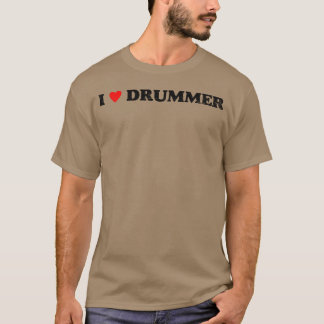Camiseta Eu Amo Garota Baterista