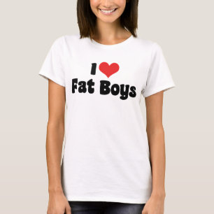 Camiseta Eu Amo Garotos Gordos