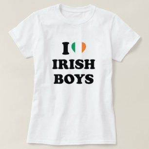 Camiseta Eu Amo Garotos Irlandeses