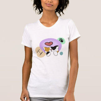 Camiseta Eu Amo Gato Calcio