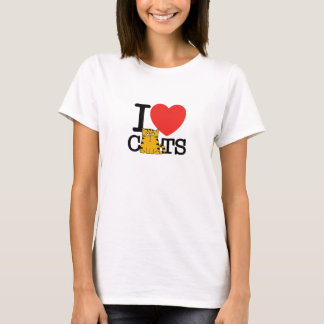 Camiseta Eu amo gatos