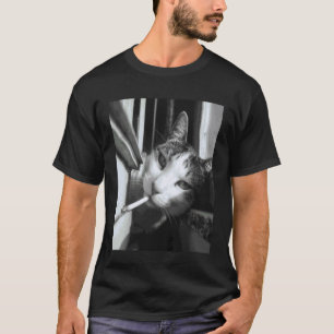 Camiseta Eu Amo Gatos Fumando Meme Engraçado Humor Adulto N