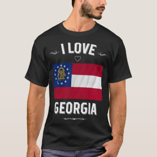 Camiseta Eu Amo Geórgia