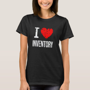 Camiseta Eu Amo Gerenciamento de Mercadorias de Varejo Cora