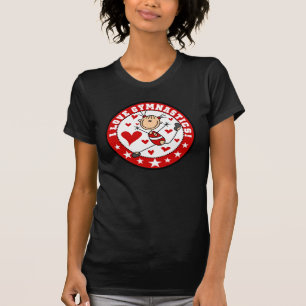 Camiseta Eu Amo Ginástica