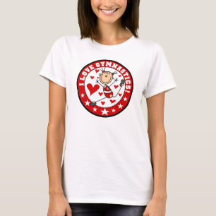 Camiseta Eu Amo Ginástica