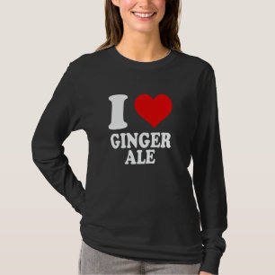 Camiseta Eu amo Ginger Ale