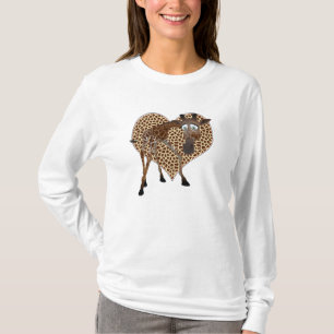 Camiseta Eu Amo Girafas