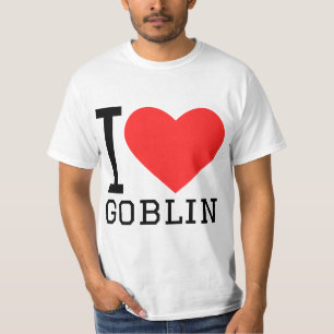 Camiseta Eu amo goblin