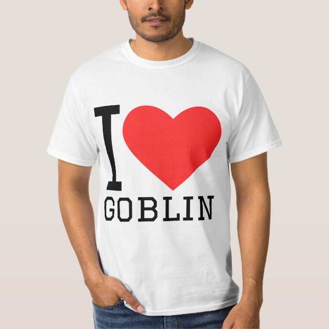 Camiseta Eu amo goblin (Frente)