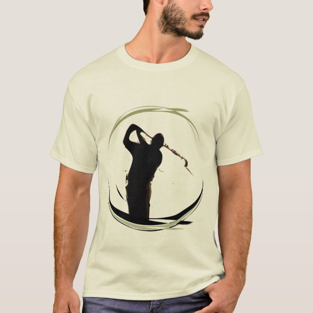 Camiseta Eu amo Golf (Frente)