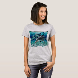 Camiseta Eu Amo Golfinhos