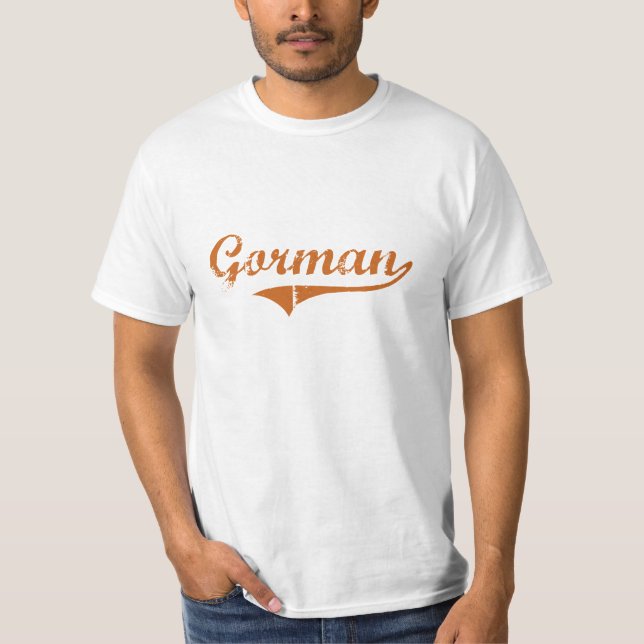 Camiseta Eu amo Gorman Texas (Frente)