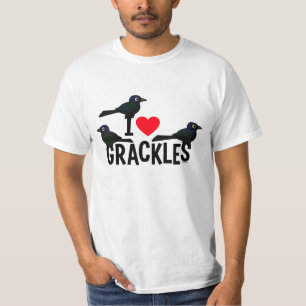 Camiseta Eu amo Grackles