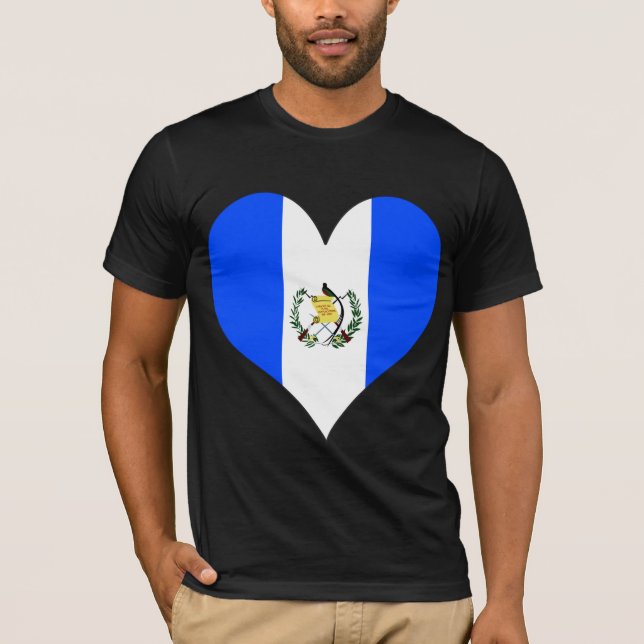 Camiseta Eu amo Guatemala (Frente)