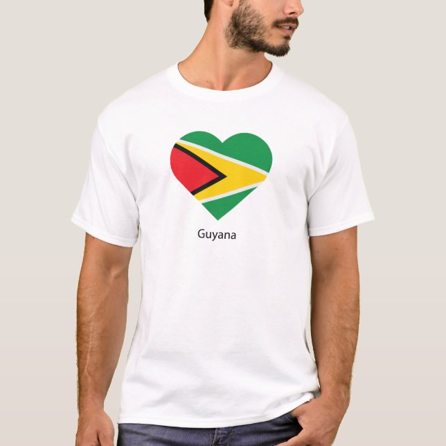 Camiseta Eu Amo Guiana (Frente)