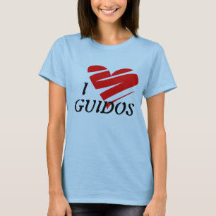 Camiseta Eu amo Guidos, camisa,