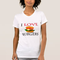 Eu amo hamburgueres