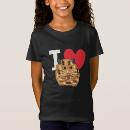 Camiseta Eu Amo Hamsters
