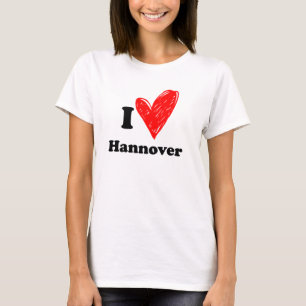 Camiseta Eu amo Hannover
