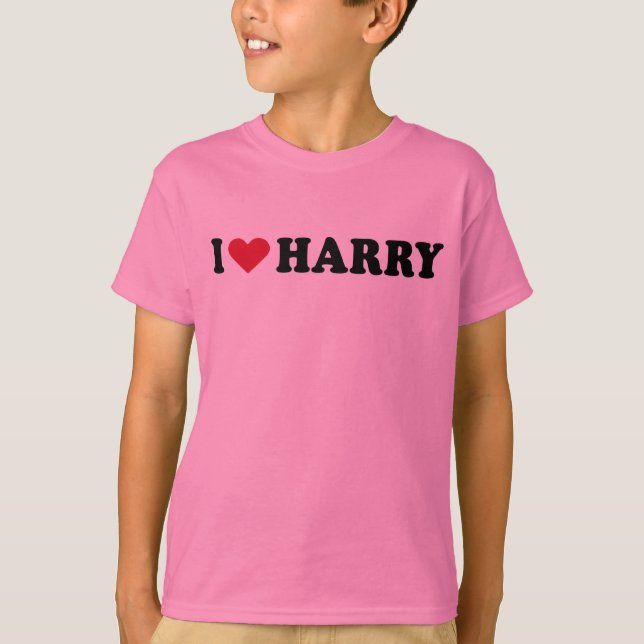 CAMISETA EU AMO HARRY (Frente)