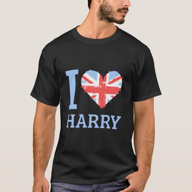 Camiseta Eu Amo Harry (Frente)
