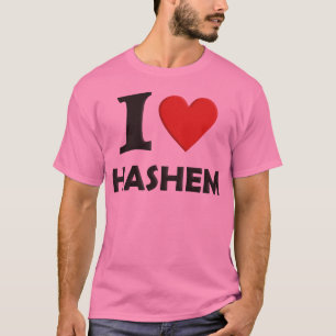 Camiseta Eu amo Hashem