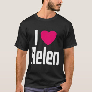Camiseta Eu Amo Helen K Ele Eu Ajudo