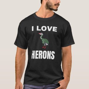 Camiseta Eu amo Herons
