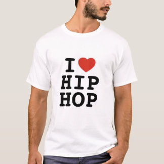 Camiseta Eu amo Hip Hop