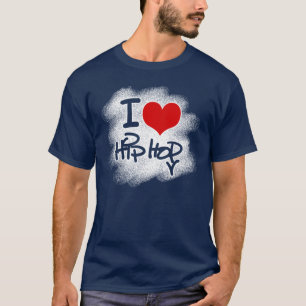 Camiseta Eu amo Hip Hop