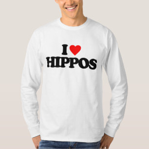 CAMISETA EU AMO HIPOPÓTAMOS