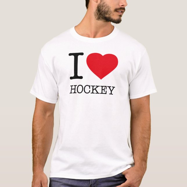 CAMISETA EU AMO HOCKEY (Frente)