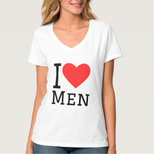Camiseta Eu amo homens