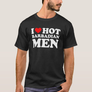 Camiseta Eu Amo Homens Bárbaros Quentes