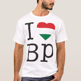 Camiseta Eu Amo Hungria