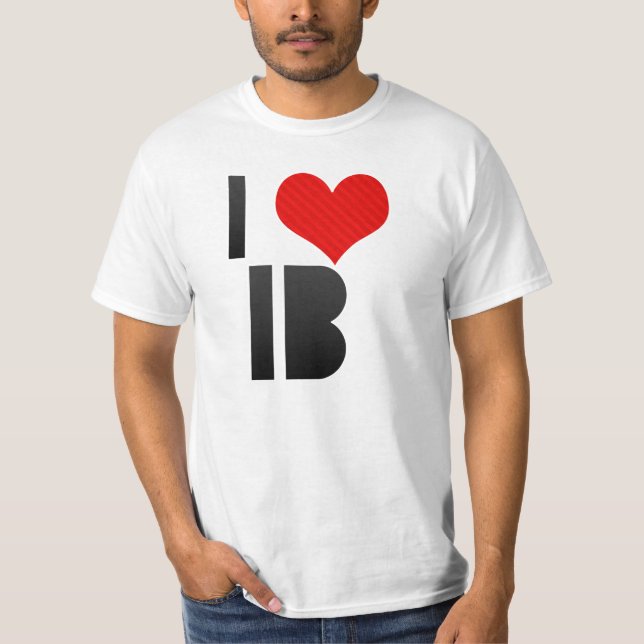 Camiseta Eu amo IB (Frente)