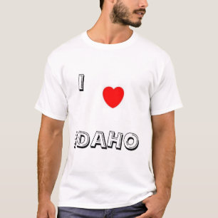 Camiseta Eu amo Idaho