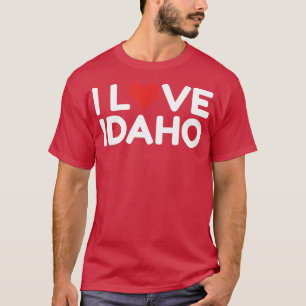 Camiseta Eu Amo Idaho 6