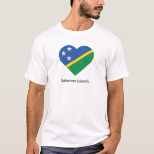 Camiseta Eu Amo Ilhas Salomão