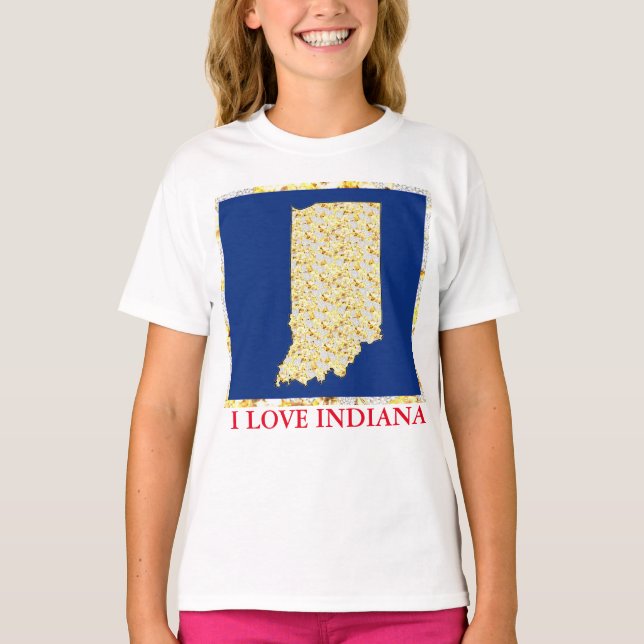 CAMISETA EU AMO INDIANA (Frente)